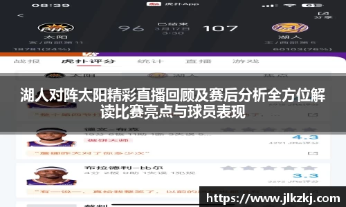 湖人对阵太阳精彩直播回顾及赛后分析全方位解读比赛亮点与球员表现